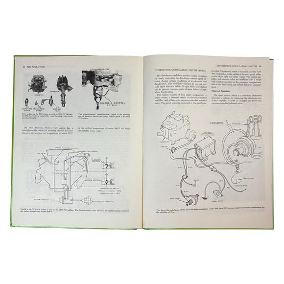 VTG 1972 "Glenn's Emission-Control Systems" Harold T. Glenn HC Auto Car Manual - Picture 14 of 16